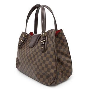 Louis Vuitton Damier Brown Greet Tote Ebene Bag